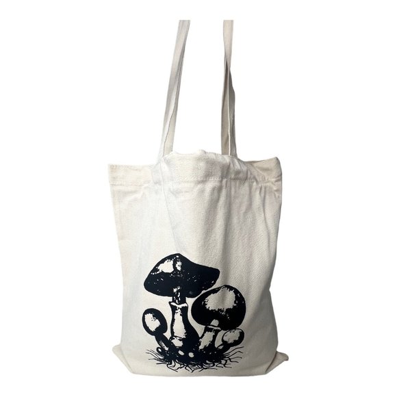 Mushroom Canvas Tote bag - Picture 1 of 9